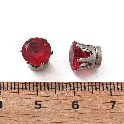 Cubic Zirconia Clip-on Earrings EJEW-L100-01P-09-1
