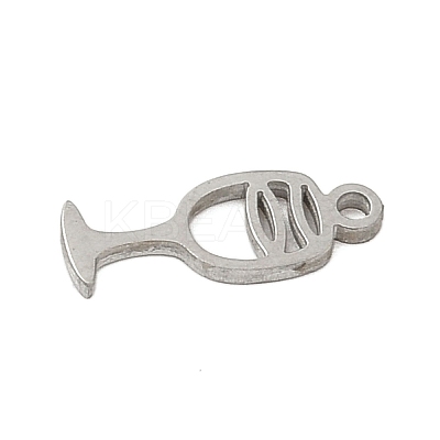 304 Stainless Steel Charms STAS-G355-05A-P-1