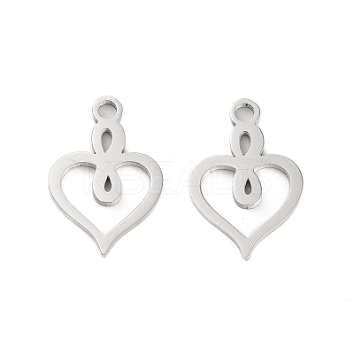 Non-Tarnish 316 Stainless Steel Charms STAS-C096-12G-P-1