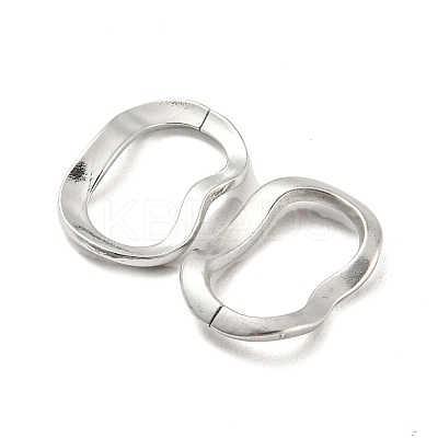 Non-Tarnish 304 Stainless Steel Linking Rings STAS-I202-06P-1