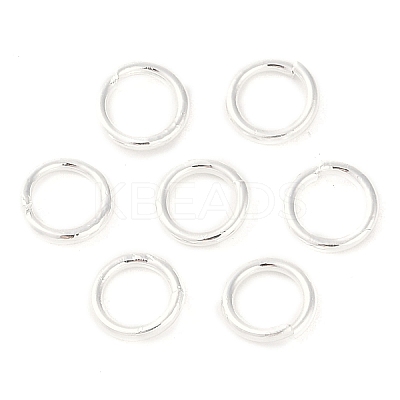 Brass Open Jump Rings KK-N254-45C-S-1