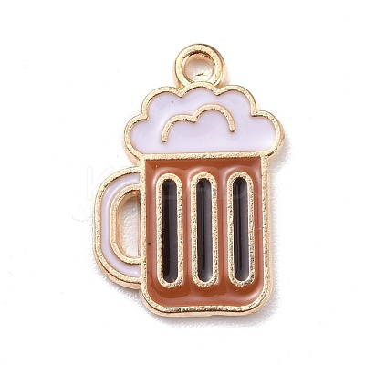 Alloy Enamel Pendants ENAM-M044-18LG-1