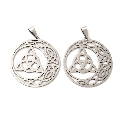Non-Tarnish 201 Stainless Steel Pendants STAS-K251-008-1