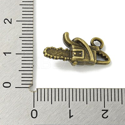 Tibetan Style Alloy Pendants TIBE-I026-6033AB-1