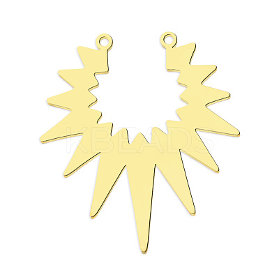 PVD Vacuum Plating 201 Stainless Steel Pendant Links STAS-S105-LA766-2-1