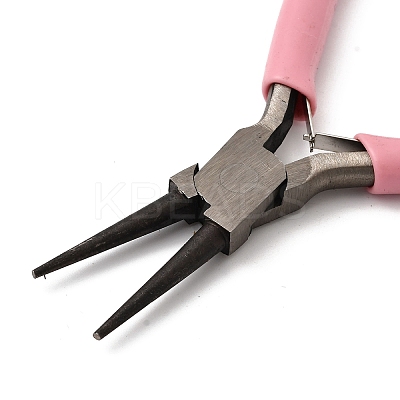 Iron Round Nose Pliers with Plastic Handles TOOL-XCP0002-18-1