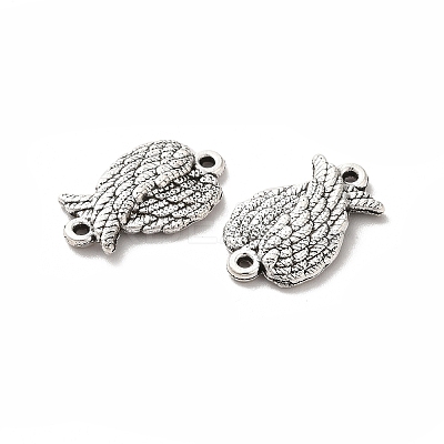 Tibetan Style Alloy Connector Charms TIBE-B001-48AS-1