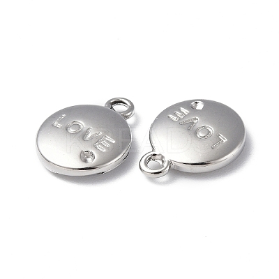 Tarnish Resistant 304 Stainless Steel Pendant Rhinestone Settings LS-STAS-C066-29P-1