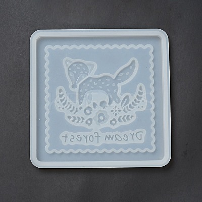 DIY Animal Coaster Silicone Molds DIY-G070-03B-1