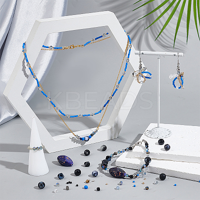 DIY Beads Jewelry Making Finding Kit DIY-PH0017-56-1