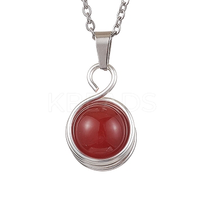 304 Stainless Steel Cable China Necklaces NJEW-JN04868-02-1