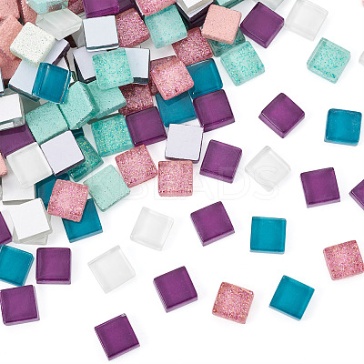 400Pcs 2 Styles Glass Cabochons GGLA-TA0001-09E-1