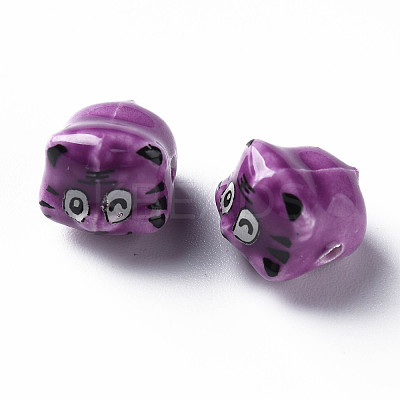 Handmade Porcelain Beads PORC-T007-20D-1