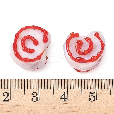 Handmade Lampwork Beads LAMP-D303-08F-1