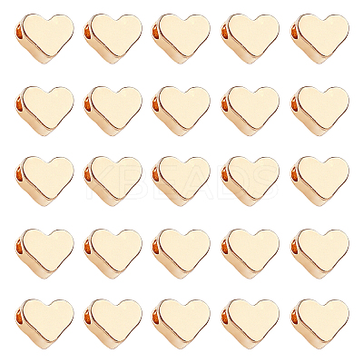 Brass Beads KK-PH0001-27G-1