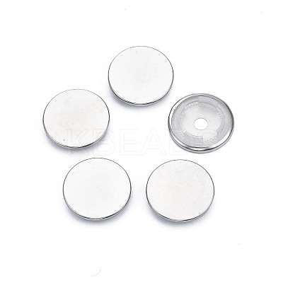 Iron Snap Button Findings BUTT-T012-01E-P-FF-1