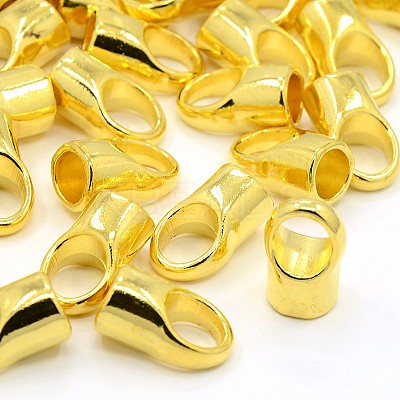 Brass Cord Ends LS-KK-19X12-G-1