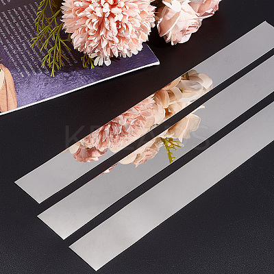 201 Stainless Steel Self-Adhesive Flexible Molding Trim FIND-WH0139-141C-02-1