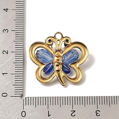304 Stainless Steel with Acrylic Pendants STAS-Z148-03G-02-1