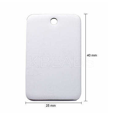 Tarnish Resistant 304 Stainless Steel Pendants STAS-I140-28B-1