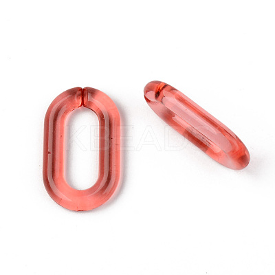 Transparent Acrylic Linking Rings OACR-T024-02-J02-1