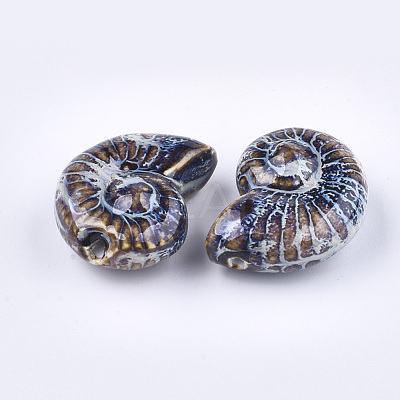 Handmade Porcelain Beads X-PORC-S498-32C-1