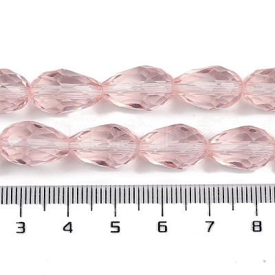 Transparent Glass Beads Strands LS-EGLA-N013-T8mm-D18-1