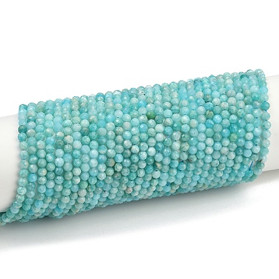 Natural Amazonite Beads Strands LS-G-P572-B04-A-1