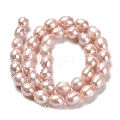 Natural Cultured Freshwater Pearl Beads Strands PEAR-E016-101-1