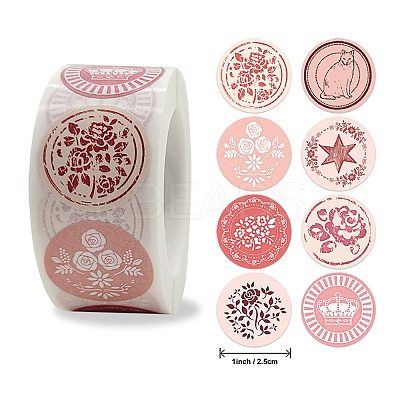 Self Adhesive Paper Stickers X-DIY-M023-07A-1