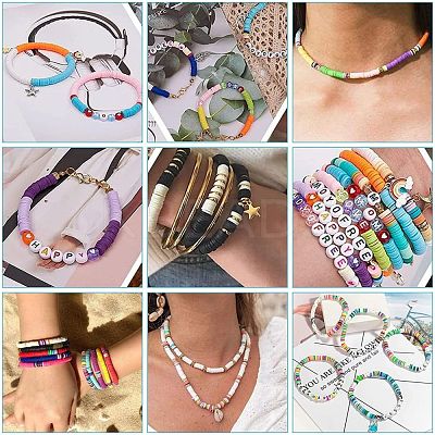 DIY Beads Jewelry Kits DIY-JQ0001-07-4mm-1