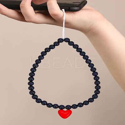 1Pc Resin Mobile Straps HJEW-LP0001-85-1
