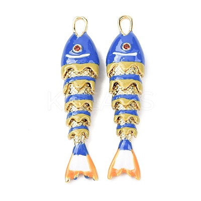 Rack Plating Brass Pendants KK-A268-05G-C06-1