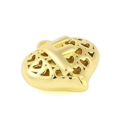 Hollow Brass Pendants for Valentine's Day KK-M289-03E-G-1