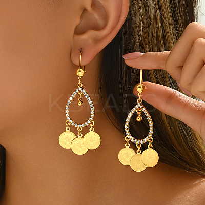 Elegant Middle Eastern Style Zinc Alloy Chandelier Earrings RG4229-3-1
