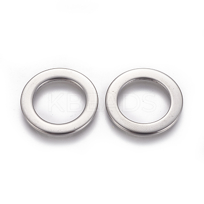 Non-Tarnish 201 Stainless Steel Linking Rings LS-X-STAS-L234-040P-1