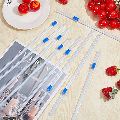 Plastic Reusable Cling Film Slide Cutter AJEW-CP0007-87C-1