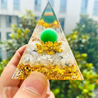 Orgonite Pyramid Resin Energy Generators PW-WGEA8F5-02-1