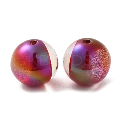 Two Tone Resin Beads RESI-Z015-02B-1