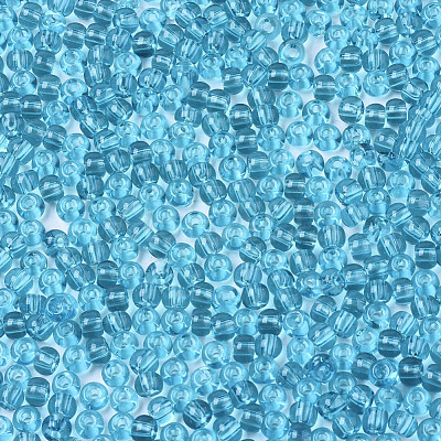 6/0 Transparent Glass Seed Beads SEED-S040-09A-07-1