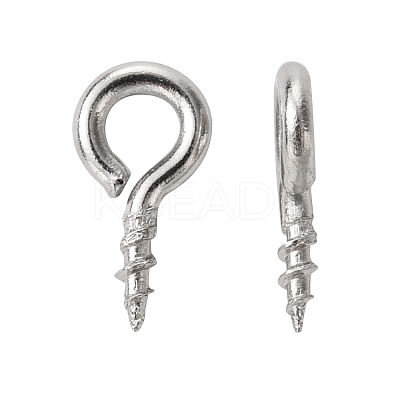 Tarnish Resistant 304 Stainless Steel Screw Eye Pin Peg Bails STAS-Q224-03A-1