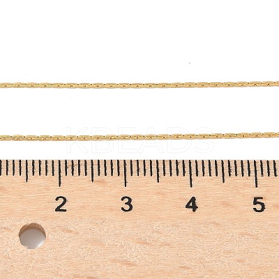 1/20 14K Gold Filled Boston Link Chain Necklaces for Women Men NJEW-Z068-06G-1
