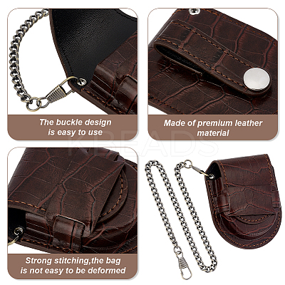 PU Leather Watch Pouch AJEW-WH0455-58AB-1