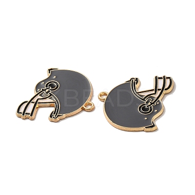 Alloy Enamel Pendants PALLOY-E028-04G-02-1