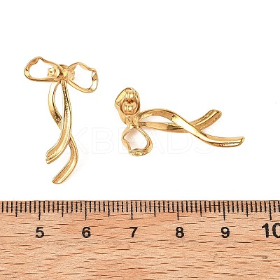 304 Stainless Steel Stud Earrings LS-EJEW-I318-02G-01-1