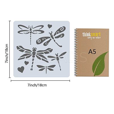 PET Plastic Drawing Painting Stencils Templates DIY-WH0286-006-1