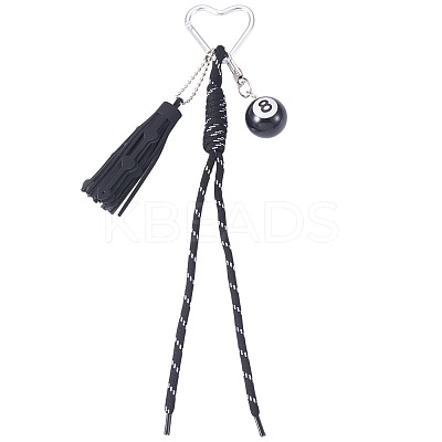 1Pc Cotton Braided Pendant Decorations AJEW-TA0002-56B-1