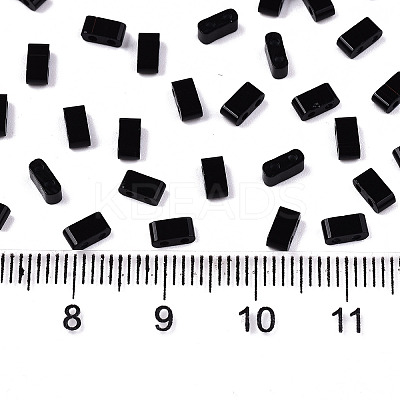 FGB 2-Hole Glass Seed Beads X-SEED-S031-M-SH49-1