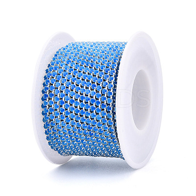 Iron Rhinestone Cup Chains CH-T006-01A-08-1