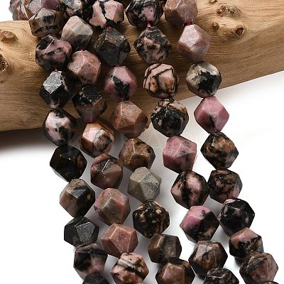 Natural Rhodonite Beads Strands G-Z119-A19-02-1